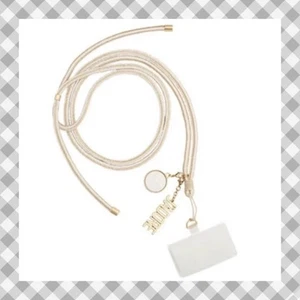 DIOR Pasek na telefon J'ADORE Złoto-biała lina Smycz i charmsy Ltd Ed ••NOWY••🎁 - Zdjęcie 1 z 9