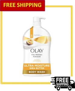 Olay Ultra Moisture Body Wash for Women B3 Vitamin Complex, Shea Butter 33 Fl Oz - Picture 1 of 9