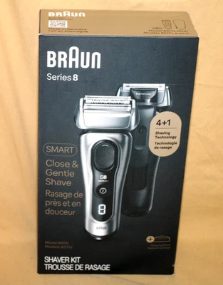 Braun Series 8 8517s Electric Razor Wet/Dry Shaver Kit W/ Case & Charging Stand - Image 1 of 2