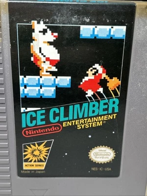 Ice Climber (Nintendo NES, 1985) Cartridge Only TESTED & WORKS - Image 1 of 4