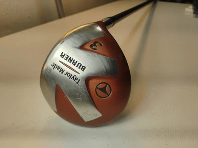 TaylorMade Ti Burner 3 Wood RH S-90 Bubble Stiff Graphite  Golf Club - Image 1 of 4