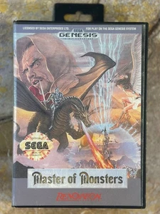 Master of Monsters Box - Sega Genesis **VER DESCRIPCIÓN** - Imagen 1 de 8
