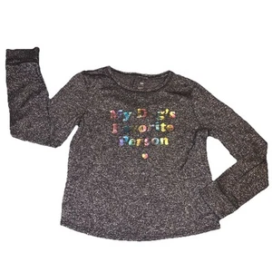 My dogs Favorite Person - girls long sleeve shirt L 10/12 - Picture 1 of 6