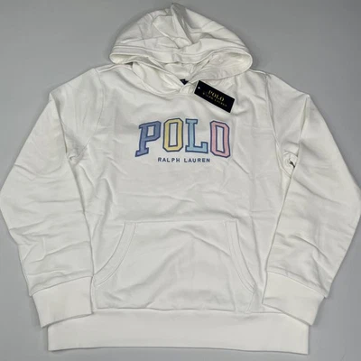 Polo Ralph Lauren NIÑOS L (14-16) Blanco Pull Over Sudadera con Capucha Foto 1 de 4