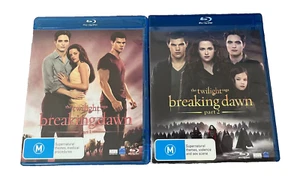 Twilight Saga: Breaking Dawn Part 1 & 2 Blu-ray Bundle – Kristen Stewart - Picture 1 of 3