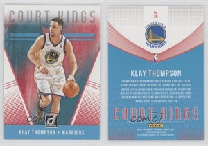 2018-19 Panini Donruss Court Kings Klay Thompson #36