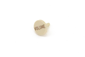 Genuine Fender Stratocaster S-1 Volume Switch Knob Cap, Aged White 005-9266-030 - Picture 1 of 1