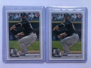 Dylan Cease 2020 Bowman Paper RC #58 - Chicago White Sox (lot of 2) - Picture 1 of 2