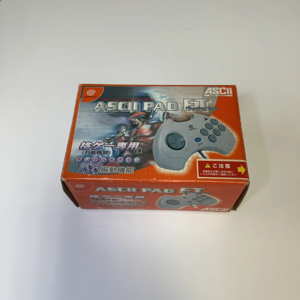 SEGA Dreamcast ASC-1301P ASCII Pad FT Gamepad de Lucha en Caja Foto 1 de 4