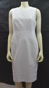 CALVIN KLEIN SHEATH EYELET DRESS 4 NEW WITH TAG - Picture 1 of 12