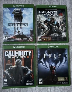 Xbox One Set mit 4 Spielen: COD Black Ops Gears of War4 Beute Star Wars Battlefront - Bild 1 von 3