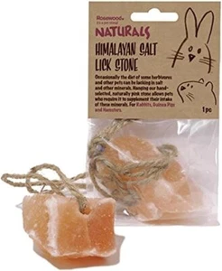 Rosewood Naturals Himalayan Salt Lick Stone, Rabbit Treats & Small Animal 132g - Picture 1 of 1