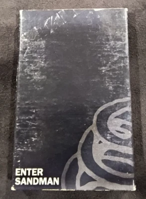 Metallica Enter Sandman Cassette Single - Black Case - Tested - Image 1 of 4