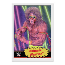Topps Wrestling WWE Living Set - Card 78 - Ultimate Warrior