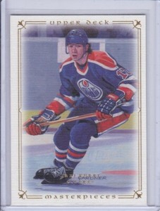 Jari Kurri 2008 Upper Deck Masterpieces Hockey Card 5 Grade MT