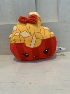 NWT Num Noms French Fries W/ Bow 6” Plush Toy Factory 2018 - Picture 1 of 3