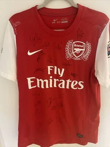 ARTETA 8 Arsenal Shirt - L - 2011/2012 - Nike Heimspieler Ausgabe Trikot Autogramm - Bild 1 von 8