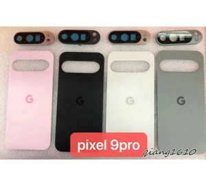 Vetro cover posteriore batteria OEM + obiettivo fotocamera per Google Pixel 9 / 9Pro / 9Pro XL - Foto 1 di 3