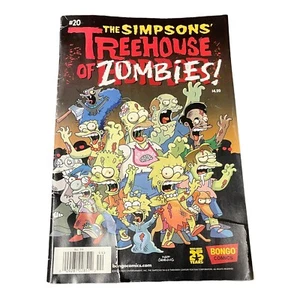 Simpsons Treehouse Of Horror 20 Bongo Comics 2014 Bart Homer Marge Zombies - Picture 1 of 5