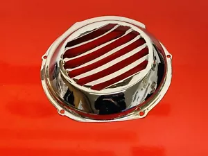 VESPA 150 VB1T 1957 TO 1958 POLISHED STAINLESS STEEL FLY WHEEL COVER - Picture 1 of 3