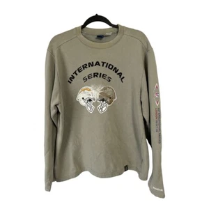 NFL Chargers Saints International Reebok Long Sleeves Pullover Sweater Size L - Picture 1 of 12