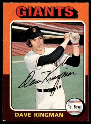 1975 O-Pee-Chee Dave Kingman San Francisco Giants #156 R49 - Image 1 of 2
