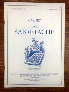 CARNET DE LA SABRETACHE # 129 (3eme Trimestre 1996) avec ses Planches - Picture 1 of 3