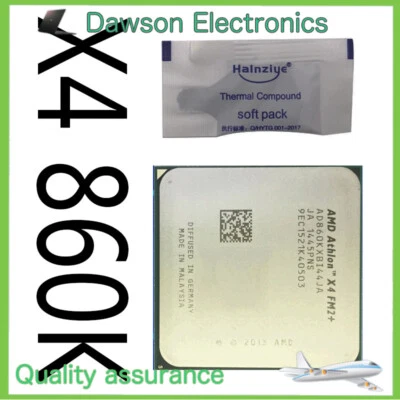 AMD Athlon X4 Socket FM2+, 95W CPU 860K Quad Core Processor 3.7GHz - 4.0 GHz,  - Image 1 of 2