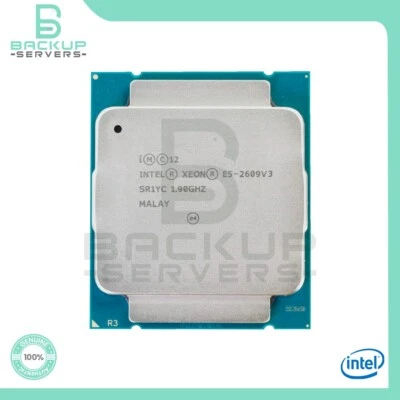 SR1YC Intel Xeon E5-2609V3 1.9GHz 6-Core 15MB 85W 6.4GT/s LGA2011 CPU Processor - Image 1 of 3