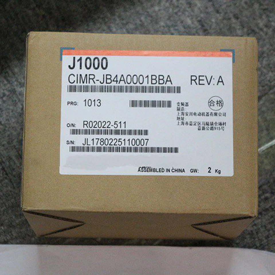 one yaskawa New Inverter CIMR-JB4A0001BBA FREE SHIPPING - Image 1 of 1