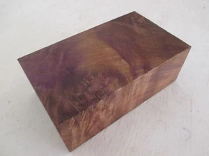 Maple Burl Stabilized Blank - 1.6 x 2.5 x 4.6" - box mod animal call - 5360 - Picture 1 of 6