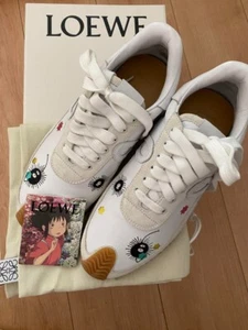 LOEWE Spirited Away Sneakers Flow Runner US10 Studio Ghibli Rare Susuwatari JP - Picture 1 of 5