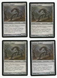 Lockjaw Snapper x4 Shadowmoor Playset MTG Magic the Gathering Ships Free - Picture 1 of 2
