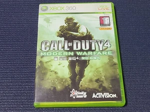 Microsoft XBOX360 Call of Duty 4 Modern Warfare Retro Game Korean Version for MS - Picture 1 of 5