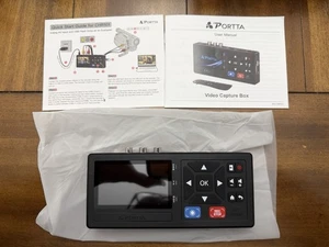 Portta VIDEO Capture Box  Composite VHS to 1080P 60hz Digital Recorder - Picture 1 of 2