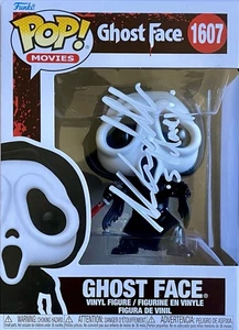 NEVE CAMPBELL FIRMATO AUTOGRAFO SCREAM GHOST FACE FUNKO POP #1607 - Foto 1 di 1
