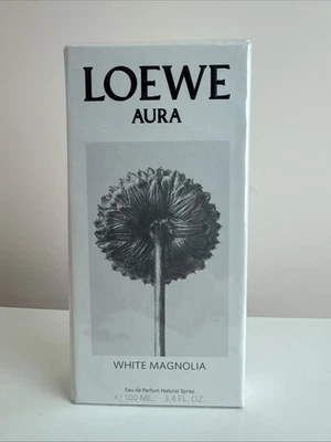 LOEWE Aura White Magnolia 女士淡香精 3.4 液量盎司/100 毫升全新未拆封 — 第 1/4 张图片