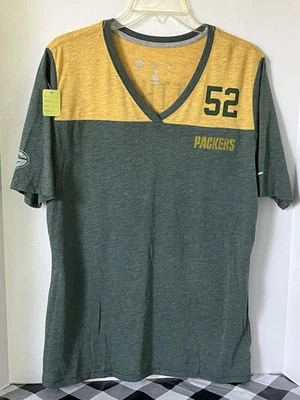 Camiseta grande de los Green Bay Packers Nike NFL para mujer con cuello en V MATTHEWS #52 Foto 1 de 4
