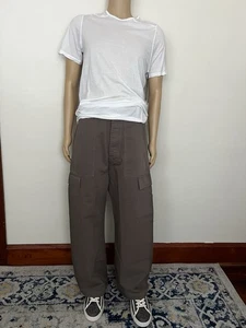 Rick Owens Drkshdw - DU01D1354 - Pantaloni/Pantaloni Cargo - Polvere - Uomo Taglia M - Foto 1 di 17