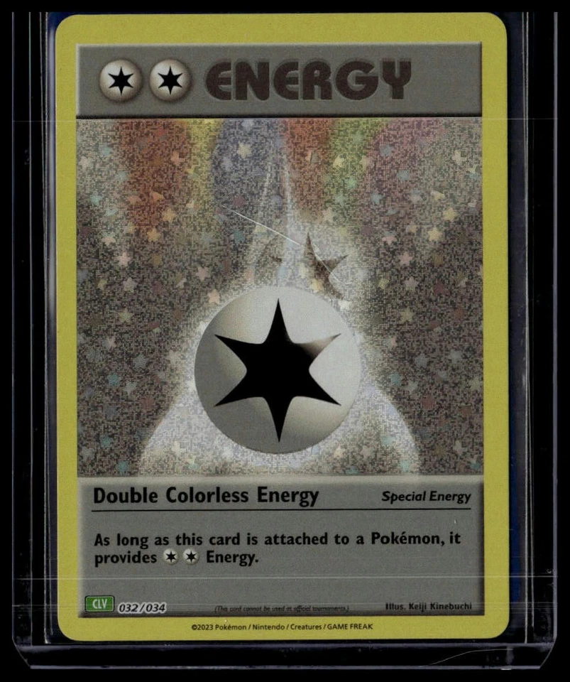 Trading Card Game Classic #032/034 Double Colorless Energy (CLV) - Image 1 of 2