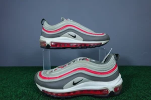 Nike Air Max 97 Zapatos Juveniles Talla 6Y Gris Rojo Negro Blanco Reflectante 921522-110 - Imagen 1 de 8