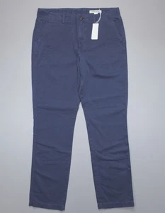 Pantalones chinos Outerknown Nomad azul tinta algodón orgánico para hombre talla 34x32 - Imagen 1 de 10