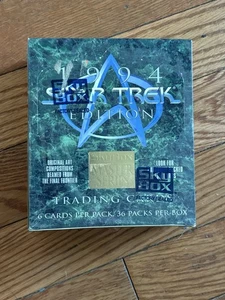 Tarjetas coleccionables Star Trek edición 1994 Skybox Master Series caja sellada 36 paquetes - Imagen 1 de 1