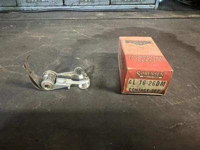 Sorensen AL-16-26DM HD Dual Contact Points Sets 1957-71 Chrysler Dodge Plymouth - Image 1 of 4