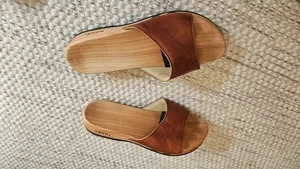 Woody Clogs Größe 41  Leder braun - Modell Heidi - Bild 1 von 3