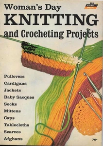Woman's Day KNITTING AND CROCHET PROJECTS Fawcett Special 528 - 1962 - Picture 1 of 1