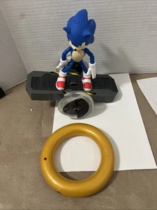 Sonic The Hedgehog Speed RC Skateboard Vehicle W/Gold Ring Controller WORKS - Picture 1 of 4