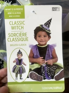 Classic Witch Wicked Cute Suit Yourself Fancy Dress Up Halloween Child Costume - Picture 1 of 8