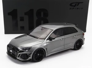 AUDI RS3 ABT SPORTBACK GRAY MODEL CAR BY GT SPIRIT 1/18 SCALE - Picture 1 of 4