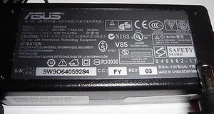Alimentation D'ORIGINE ASUS Eee PC 900 901 904 HD Surf - Photo 1/1